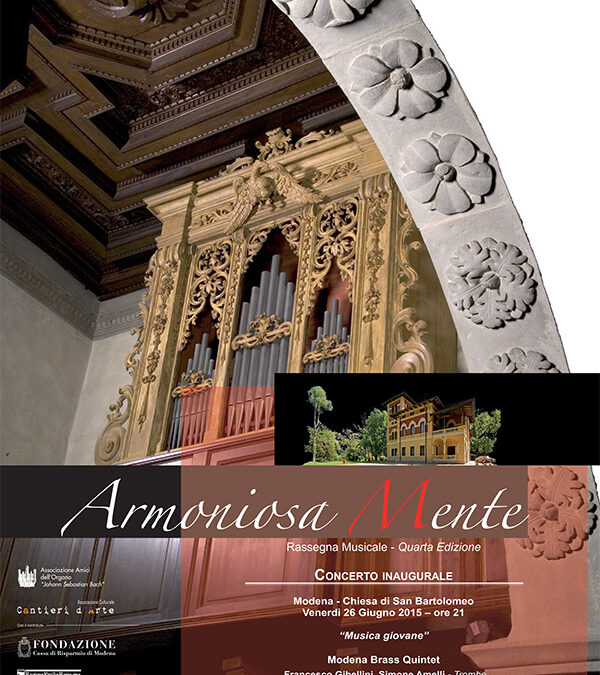 Concerto “Armoniosamente”. Chiesa di S. Michele Arcangelo. Serramazzoni (MO). 07/07/2015
