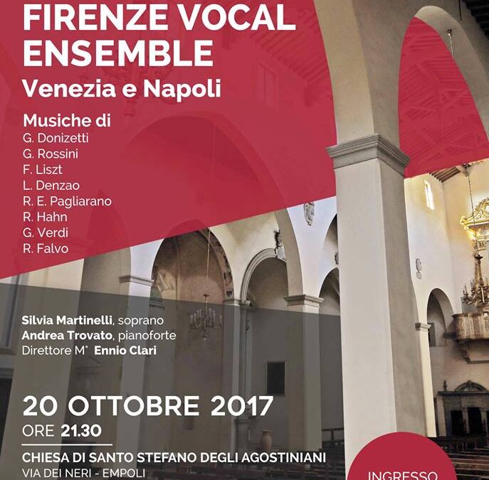 Concerto “Firenze Vocal Ensemble”. Chiesa di S. Stefano. Empoli (FI) 20.10.2017