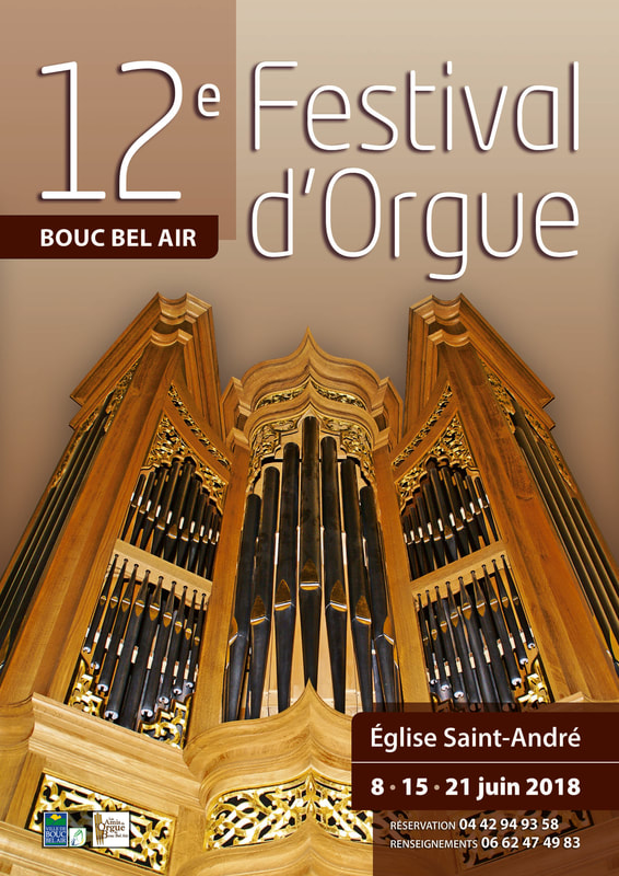 12e Festival d’Orgue de Bouc Bel Air (Francia) 08.06.2018