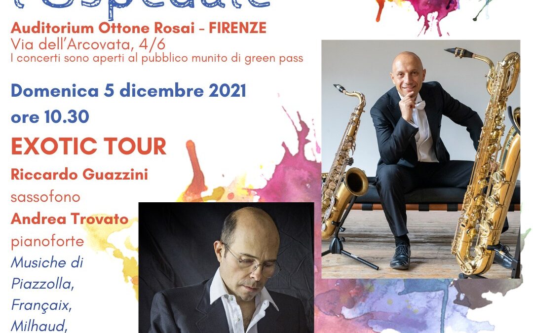 “Exotic Tour”. A.Gi.Mus. Firenze 05-12-2021